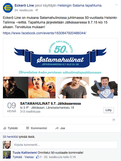 Ei aidosti natiivi. Vertaa tykkääjien ja kommenttien määrää edelliseen.