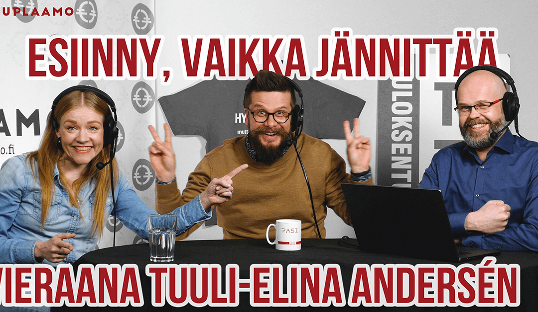Esiinny, vaikka jännittää