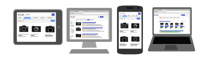 Google Shopping mainosten sijoittelu