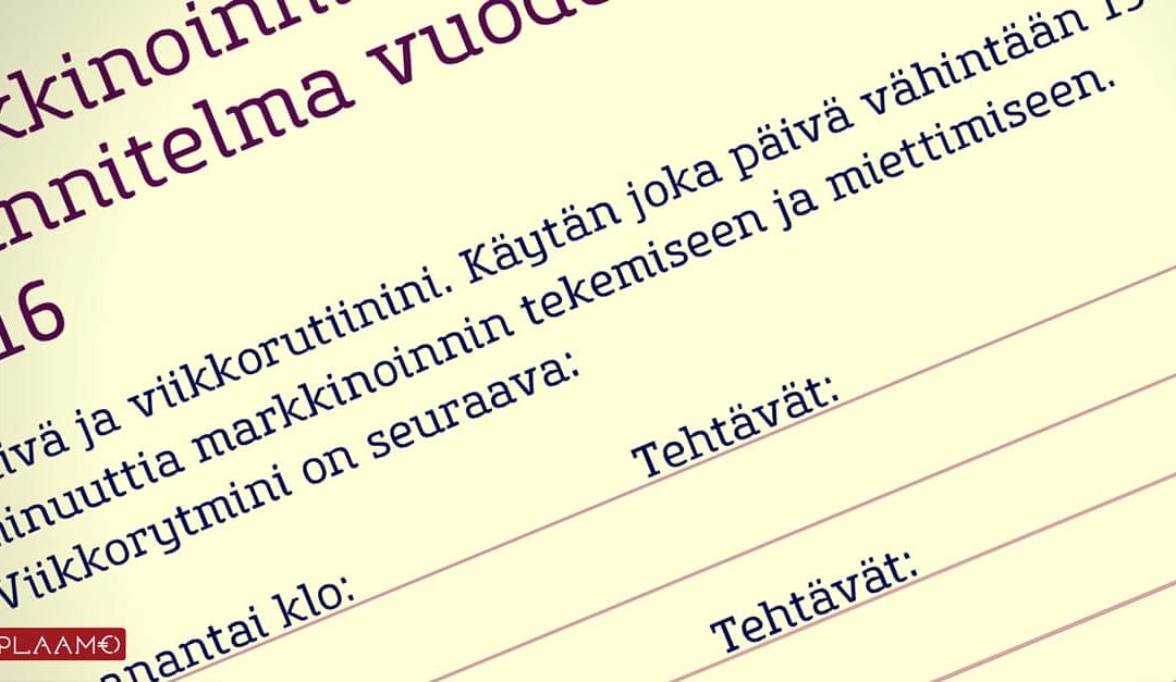 Tehokkaampaa markkinointia vartissa