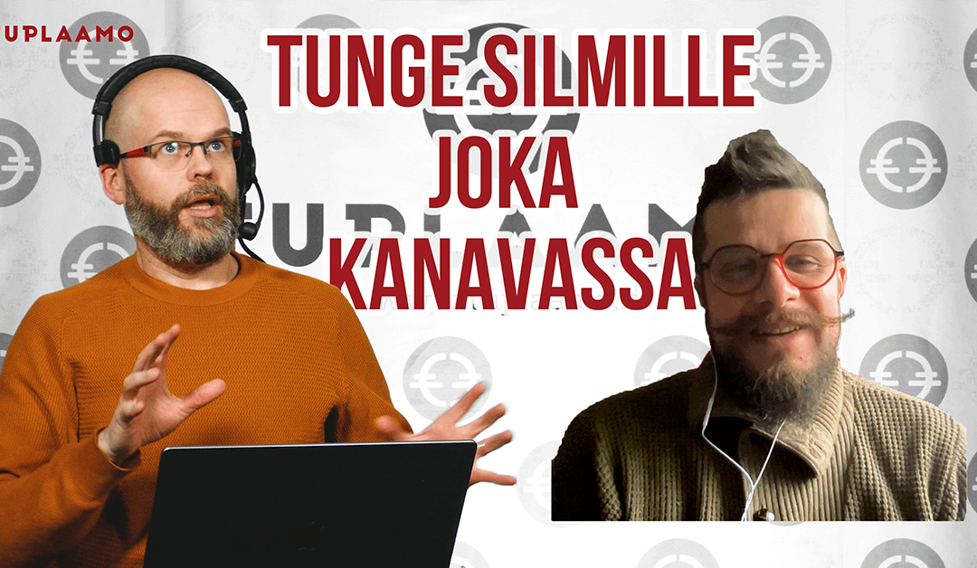 Tunge silmille joka kanavassa