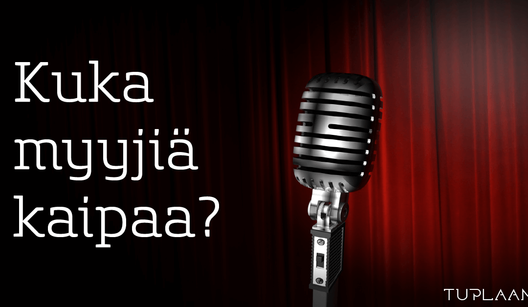 Kuka myyjiä kaipaa?