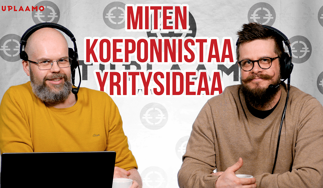 Miten koeponnistaa yritysideaa