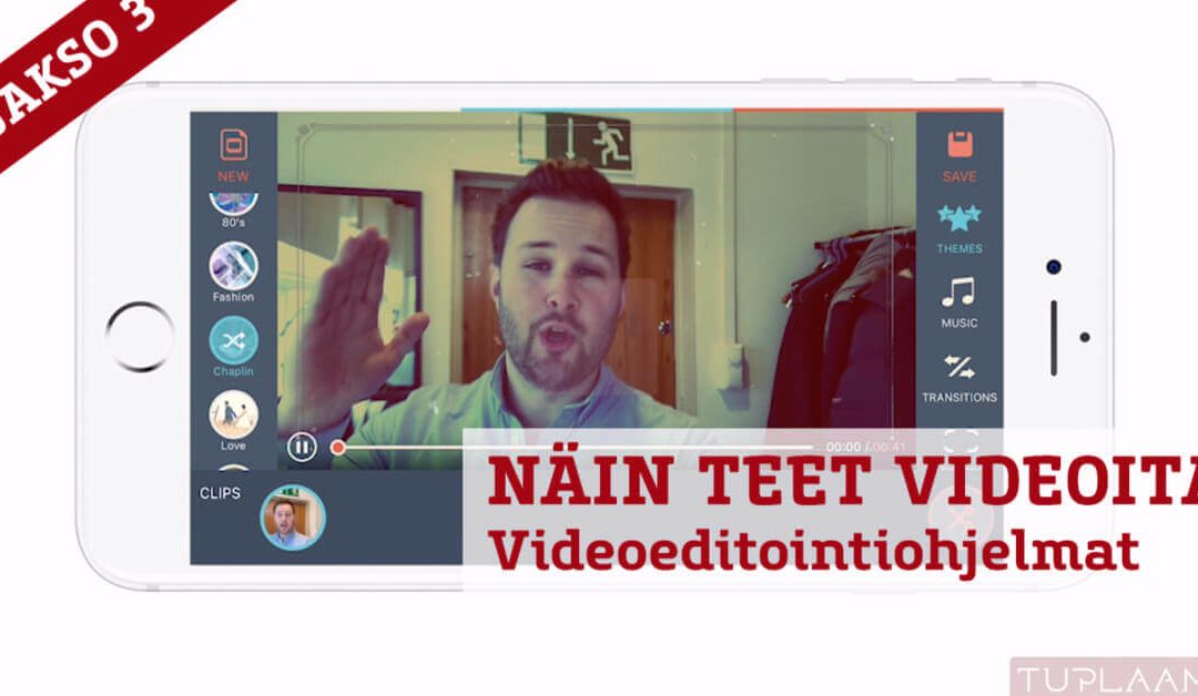 Näin teet videoita – Videoeditointiohjelmat